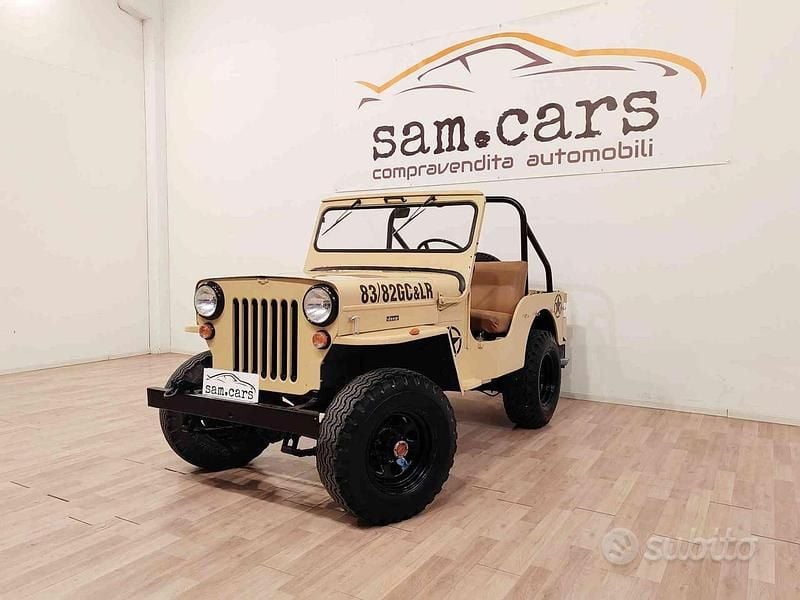 Beige Usata 1988 Jeep Willys Cabrio | 10.900 € - Immagine 1/4