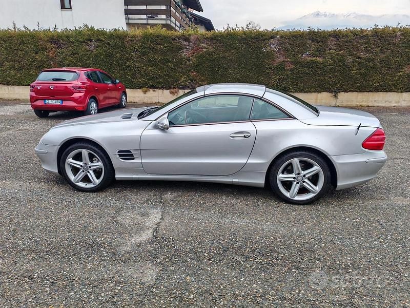 Käytetty Mercedes SL350 245 HP (180 kW) 2003 Harmaa Avoauto