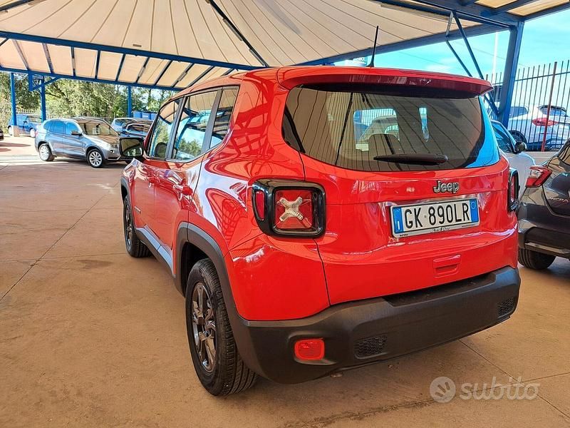 Usata Jeep Renegade Longitude 130 CV (95 kW) 2022 Rosso SUV