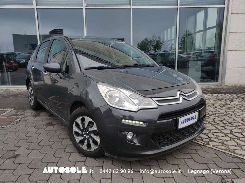 Begagnad Citroën C3 SELECTION 75 HK (55 kW) 2015 Grå Halvkombi