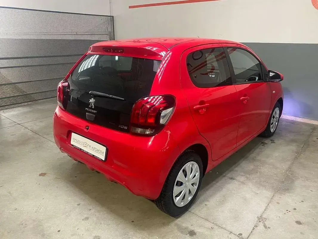 Occasion Peugeot 108 Active 69 ch (50 kW) 2017 Rouge Citadine
