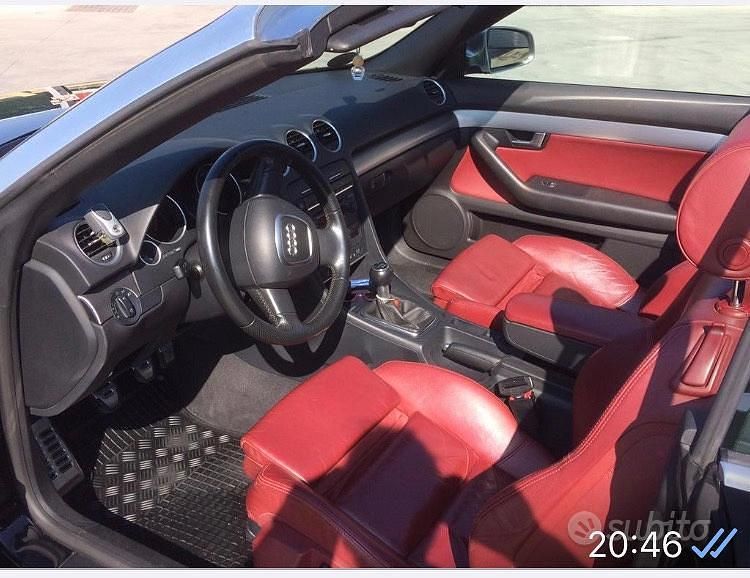 Usata Audi A4 Cabriolet 2006 Nero Cabrio