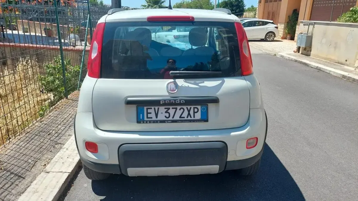 Usata Fiat Panda 4x4 S 75 CV (55 kW) 2014 Bianco Utilitaria