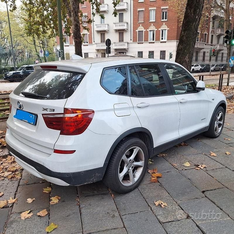 Usata BMW X3 150 CV (110 kW) 2015 Bianco SUV