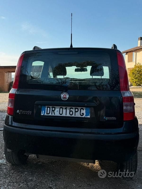 Usata Fiat Panda 77 CV (56 kW) 2008 Nero Berlina