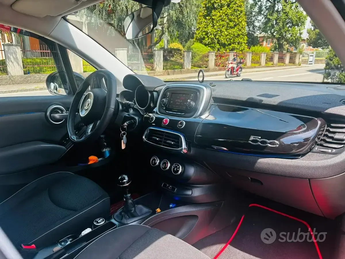 Usata Fiat 500X 95 CV (69 kW) 2016 Nero SUV