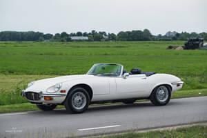 Usata Jaguar E-Type 318 CV (233 kW) 1972 Bianco Cabrio