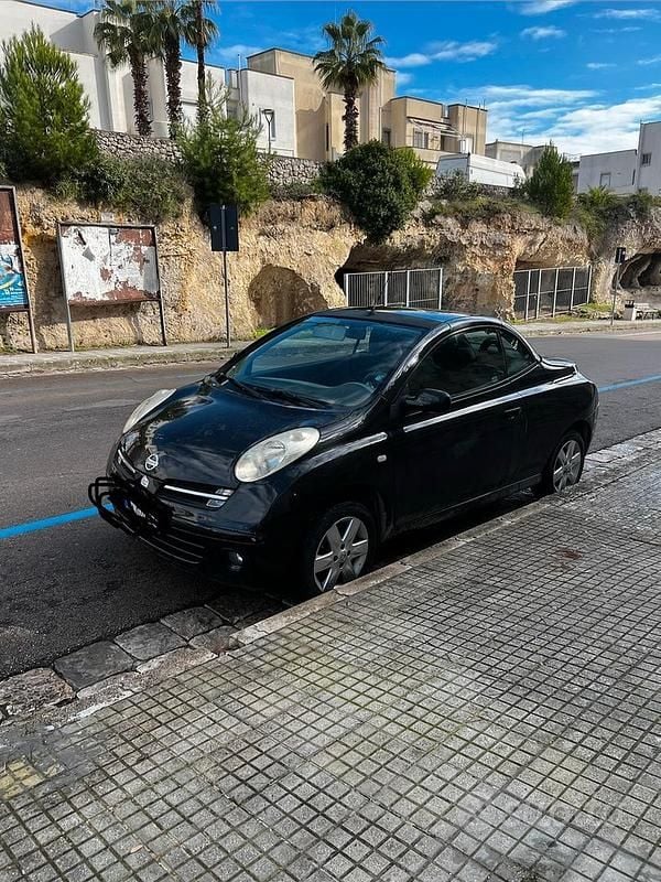 Usata Nissan Micra 88 CV (64 kW) 2007 Nero Cabrio