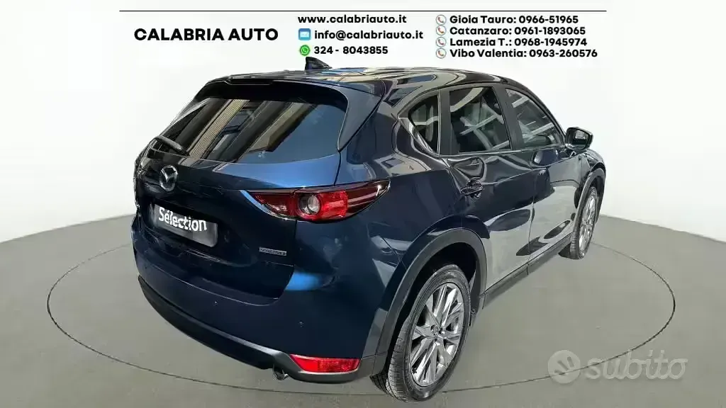 Usata Mazda CX-5 150 CV (110 kW) 2021 Blu metallizzato SUV