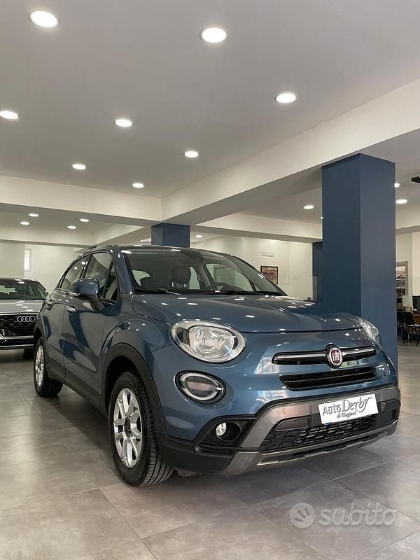 Usata Fiat 500X Cross 120 CV (88 kW) 2020 Blu SUV