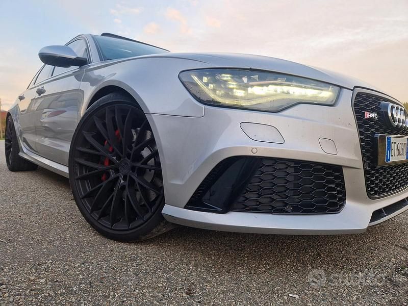 Usata Audi RS6 560 CV (411 kW) 2014 Grigio Station wagon