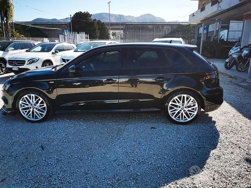 Usata Audi A3 S-Line 2017 Nero Berlina