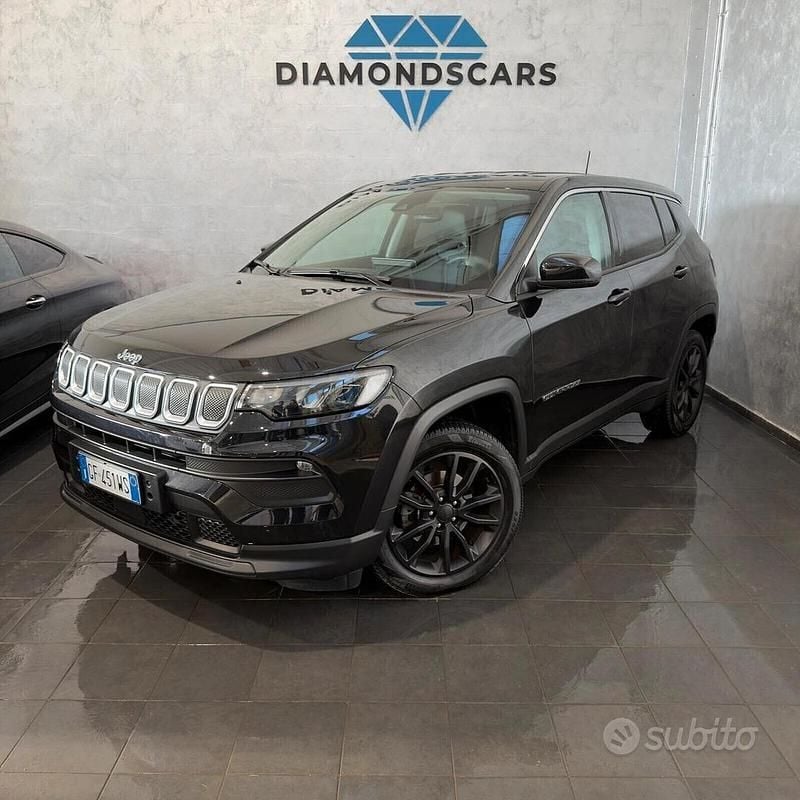 Nero Usata 2021 Jeep Compass Longitude SUV | 16.900 € (Super prezzo) - Immagine 1/4