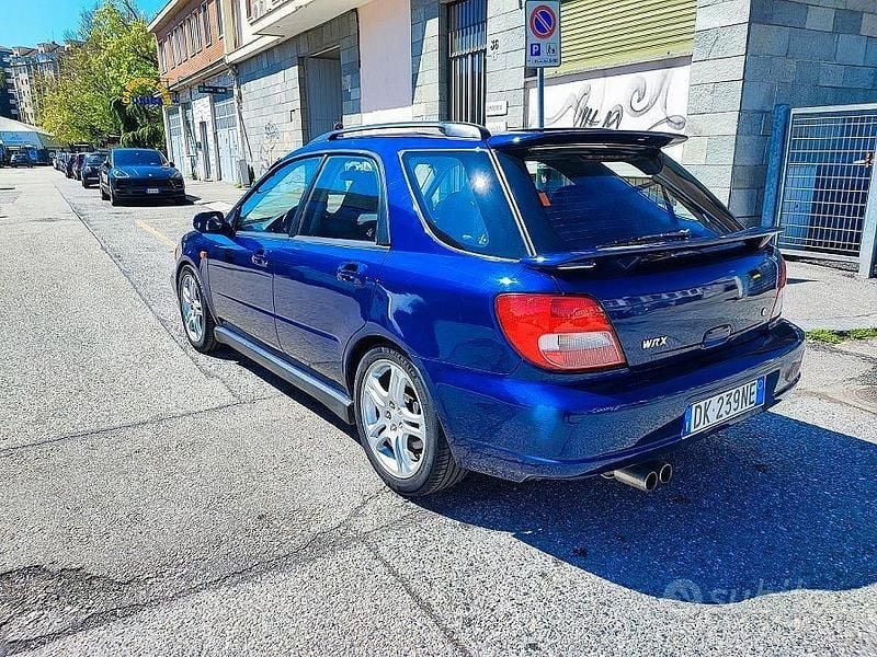 Usata Subaru Impreza Sport 218 CV (160 kW) 2001 Blu Station wagon