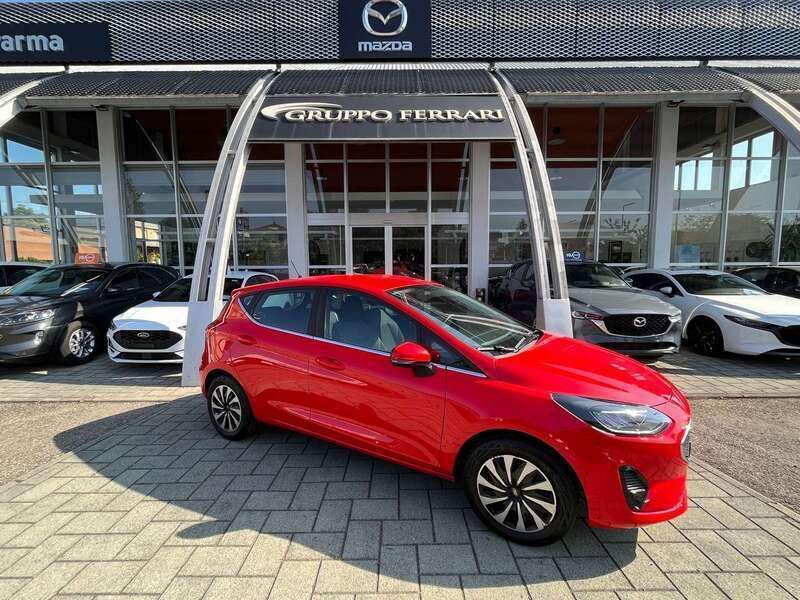 Usata Ford Fiesta Titanium 75 CV (55 kW) 2023 Rosso Utilitaria