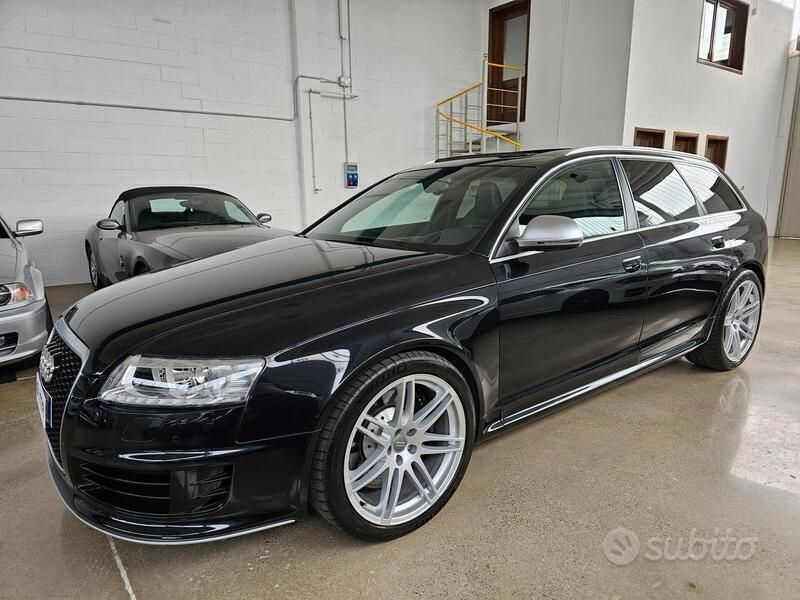 Usata Audi RS6 Comfort 580 CV (426 kW) 2008 Nero Station wagon