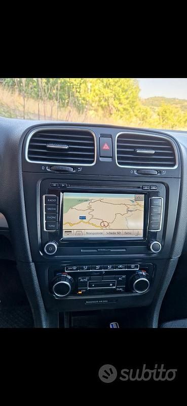 Usata VW Golf VI 140 CV (102 kW) 2010 Grigio Utilitaria