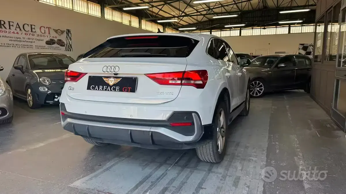 Usata Audi Q3 Sportback S-Line 150 CV (110 kW) 2022 Bianco SUV