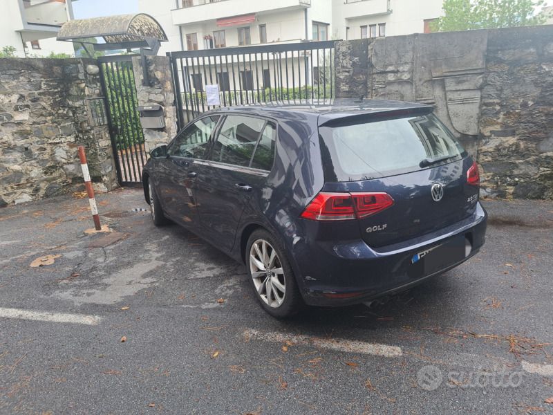 Usata VW Golf VII 184 CV (135 kW) 2014 Blu Berlina