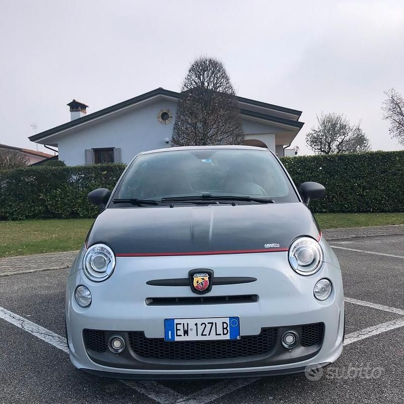 Usata Abarth 595 Competizione 159 CV (116 kW) 2014 Grigio Utilitaria