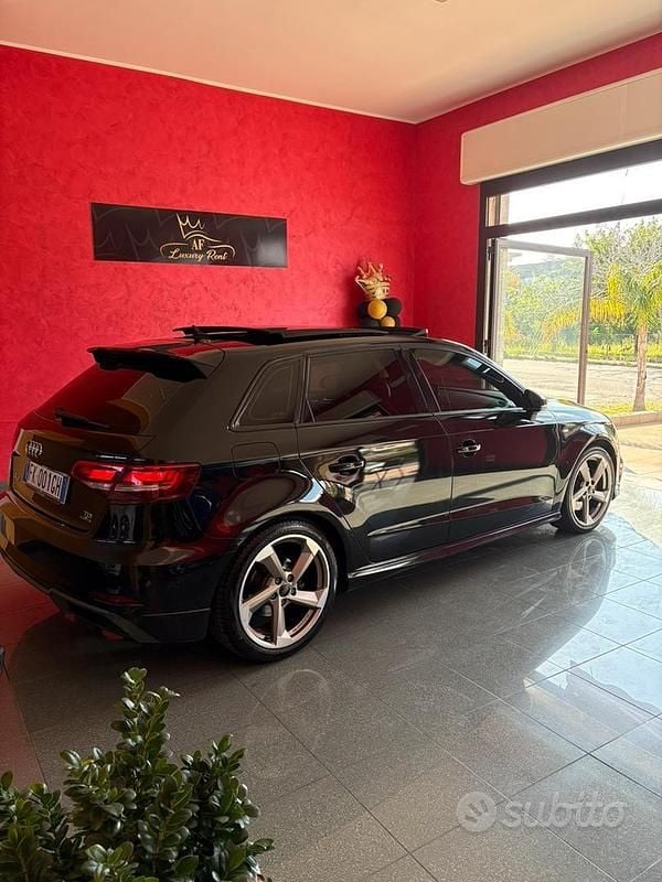 Usata Audi A3 184 CV (135 kW) 2018 Nero