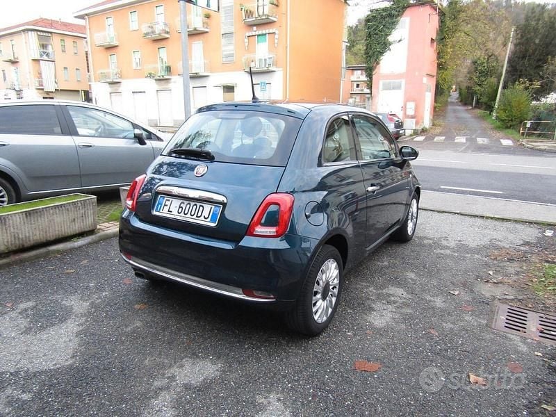 Usata Fiat 500 69 CV (50 kW) 2017 Blu Berlina