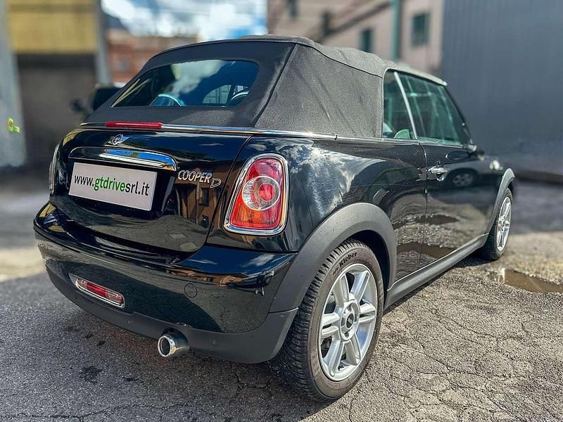 Usata Mini Cooper D Cabriolet 111 CV (81 kW) 2014 Nero Cabrio