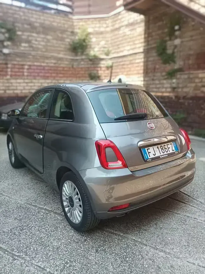 Usata Fiat 500 69 CV (50 kW) 2017 Grigio Berlina