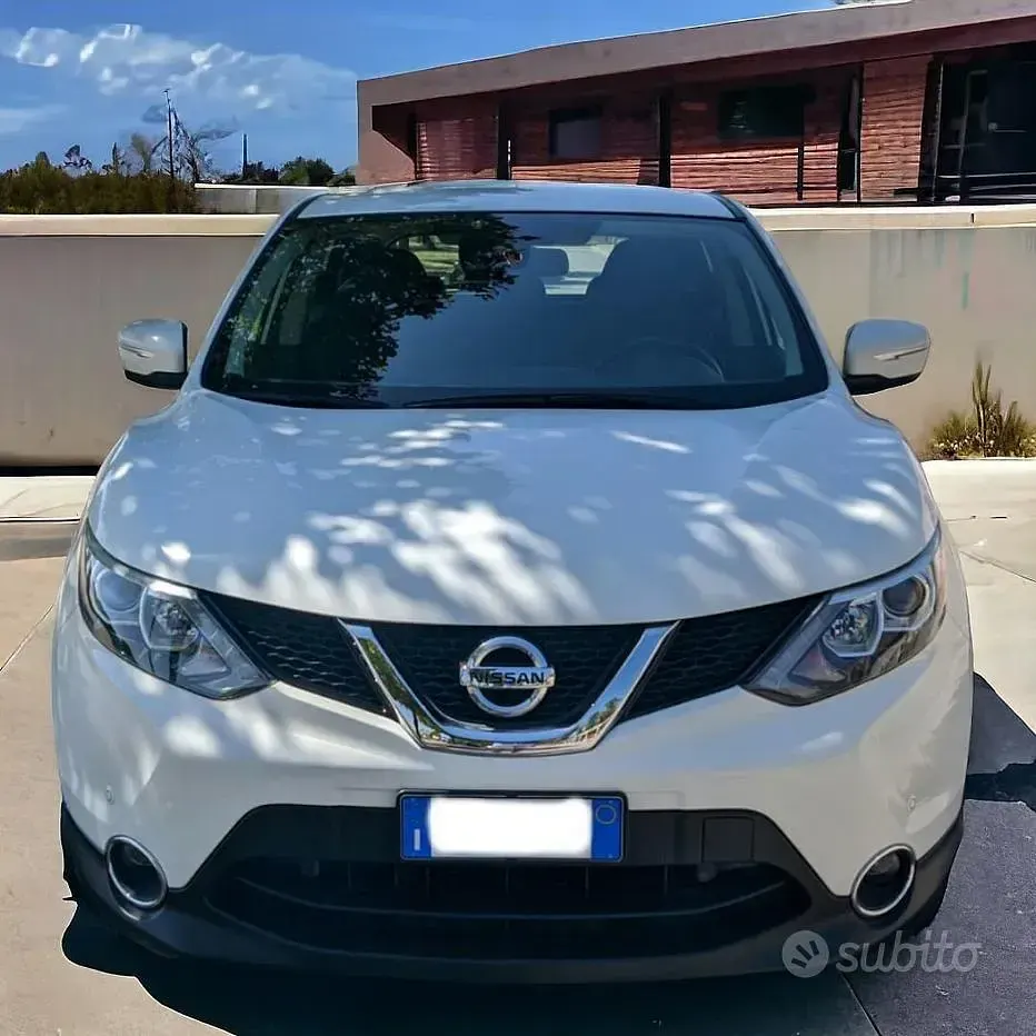 Usata Nissan Qashqai 110 CV (80 kW) 2014 Bianco SUV