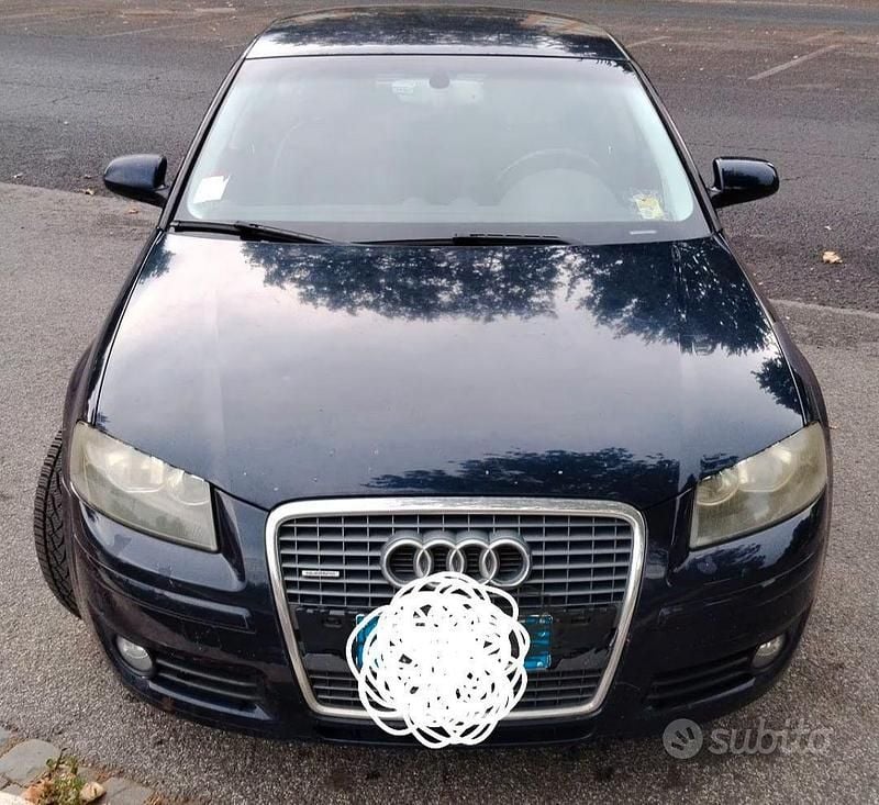 Usata Audi A3 105 CV (77 kW) 2006 Nero Berlina