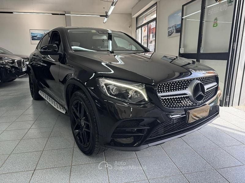 Usata Mercedes GLC220 Premium 171 CV (125 kW) 2017 Nero Coupé