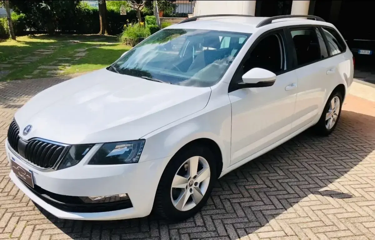 Usata Skoda Octavia Executive 116 CV (85 kW) 2018 Bianco Station wagon