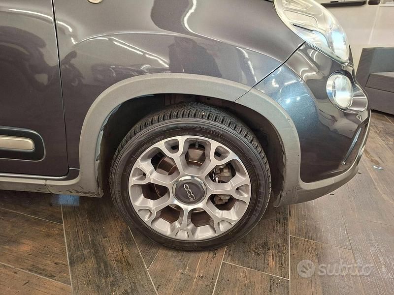 Usata Fiat 500L Trekking 120 CV (88 kW) 2016 Grigio Monovolume