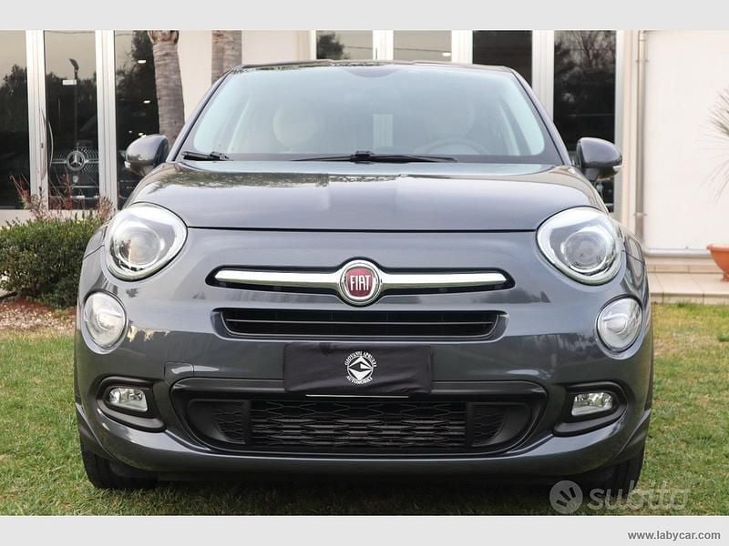 Usata Fiat 500X Lounge 120 CV (88 kW) 2017 Grigio SUV