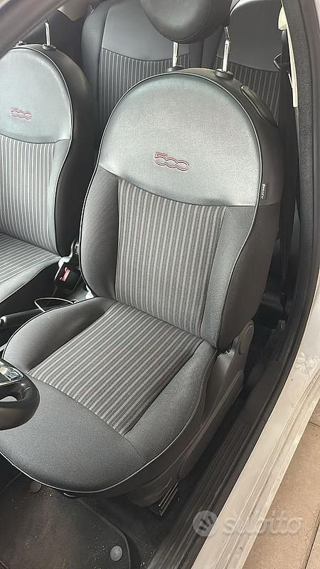 Usata Fiat 500 Collezione 69 CV (50 kW) 2019 Grigio Utilitaria