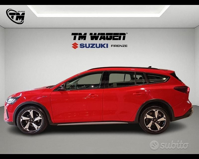Usata Ford Focus Active 125 CV (91 kW) 2022 Rosso Station wagon