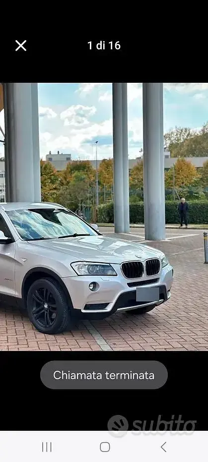 Usata BMW X3 Comfort Edition 184 CV (135 kW) 2014 Grigio SUV