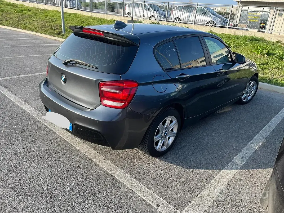 Usata BMW 118 M Sport 143 CV (105 kW) 2013 Blu Utilitaria