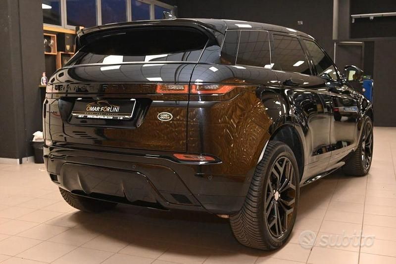 Usata Land Rover Range Rover evoque SE Dynamic 204 CV (150 kW) 2021 Nero metallizzato SUV