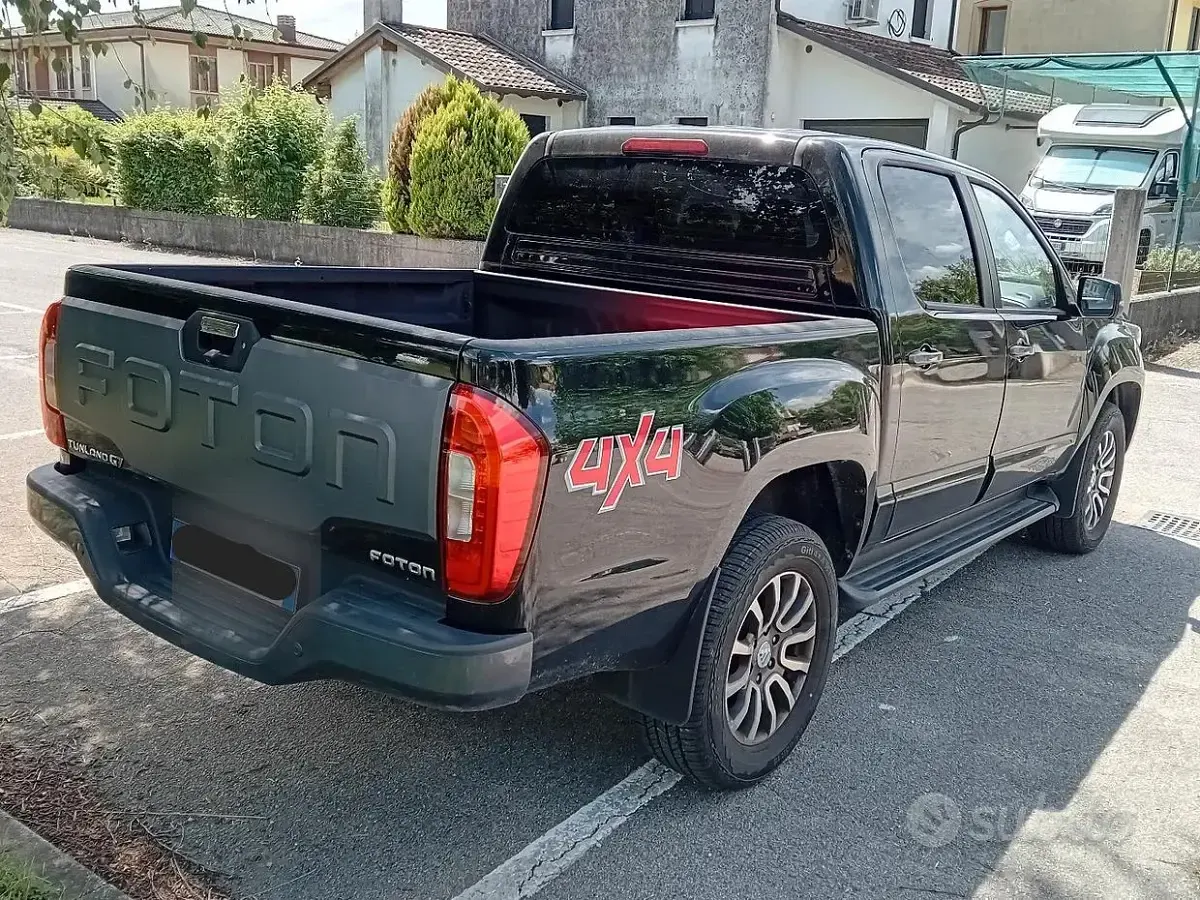 Usata Foton Tunland G7 162 CV (119 kW) 2024 Nero Pick-up