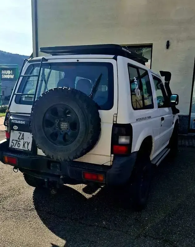 Usata Mitsubishi Pajero Top 99 CV (72 kW) 1999 Bianco SUV