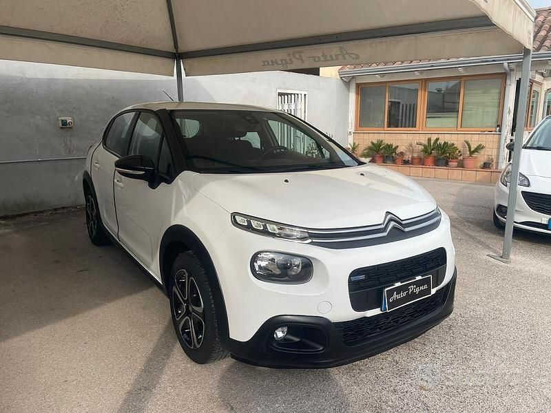 Usata Citroën C3 PureTech 82 CV (60 kW) 2017 Bianco Berlina