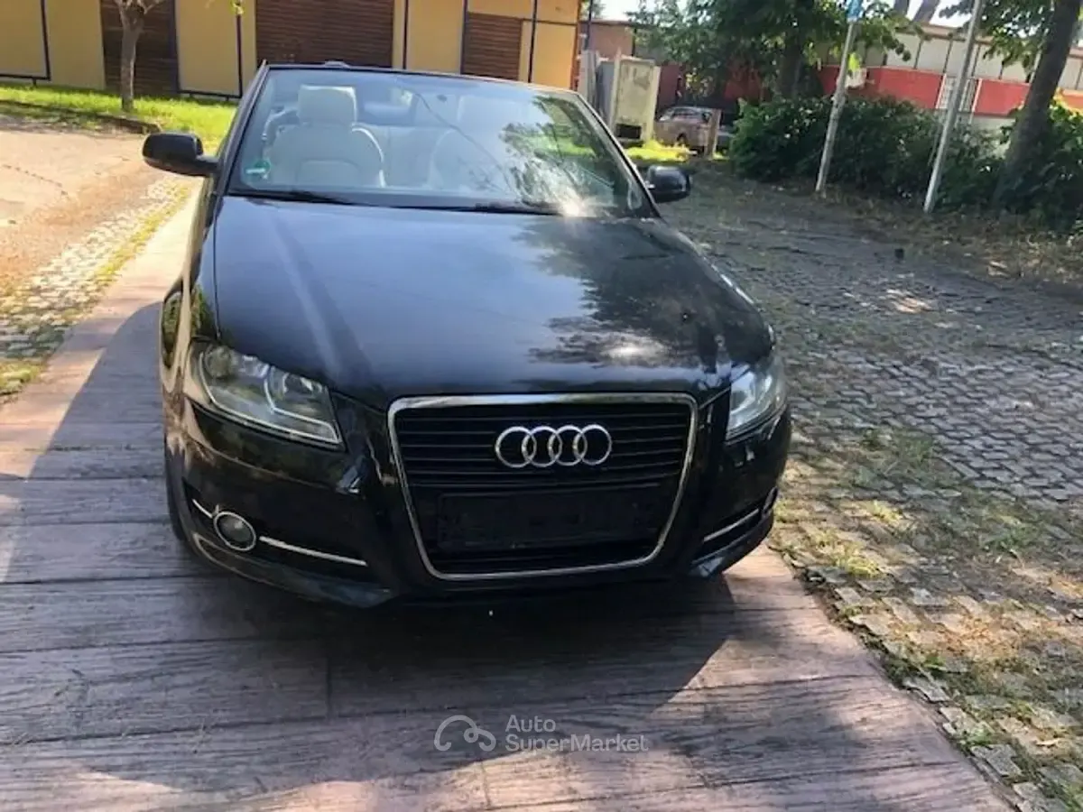 Usata Audi A3 Cabriolet Ambition 105 CV (77 kW) 2011 Nero Cabrio