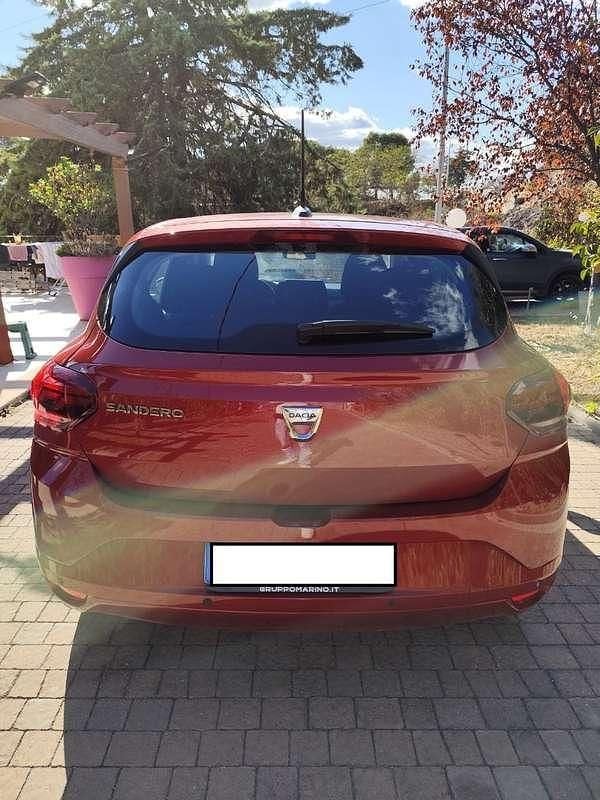 Usata Dacia Sandero Comfort 91 CV (66 kW) 2022 Rosso Berlina