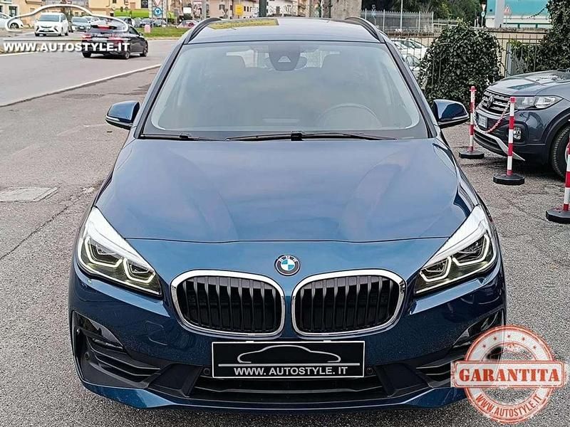 Usata BMW 216 Gran Tourer Efficient Dynamics 116 CV (85 kW) 2021 Blu Monovolume