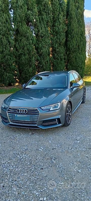 Usata Audi A4 S-Line 190 CV (139 kW) 2017 Grigio Station wagon