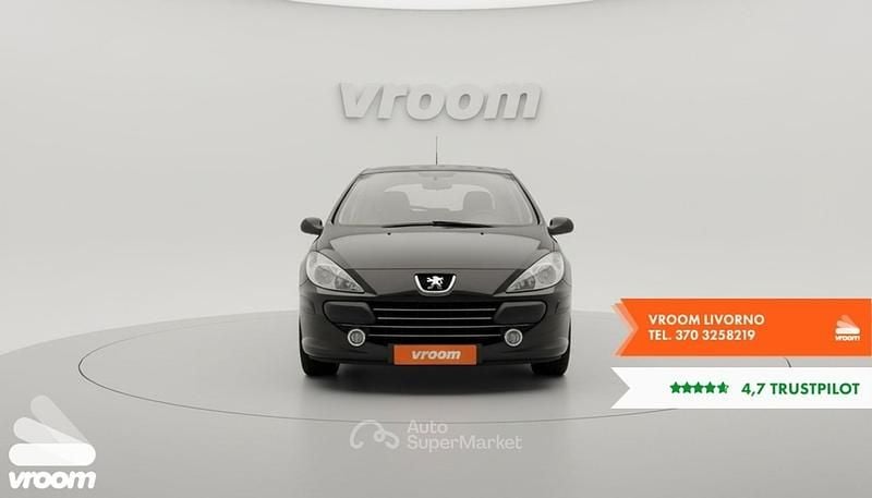 Usata Peugeot 307 CC 109 CV (80 kW) 2007 Nero Cabrio