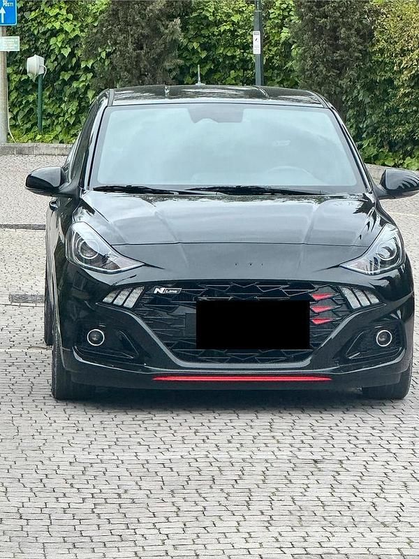 Usata Hyundai i10 N Line 90 CV (66 kW) 2024 Nero Utilitaria