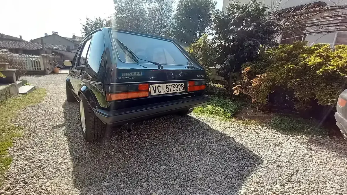 Usata VW Golf I 50 CV (36 kW) 1982 Nero Utilitaria