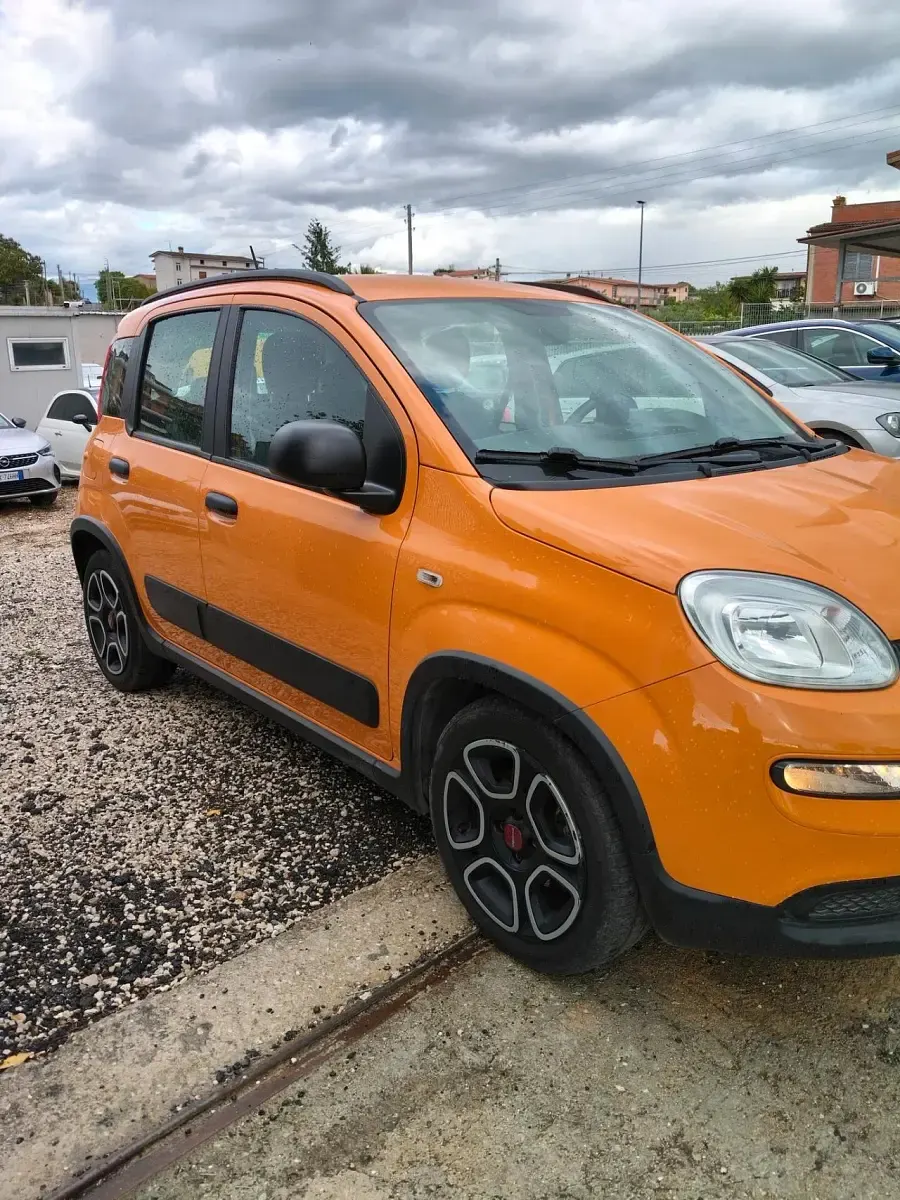 Usata Fiat Panda Cross Cross 70 CV (51 kW) 2021 Arancione Utilitaria
